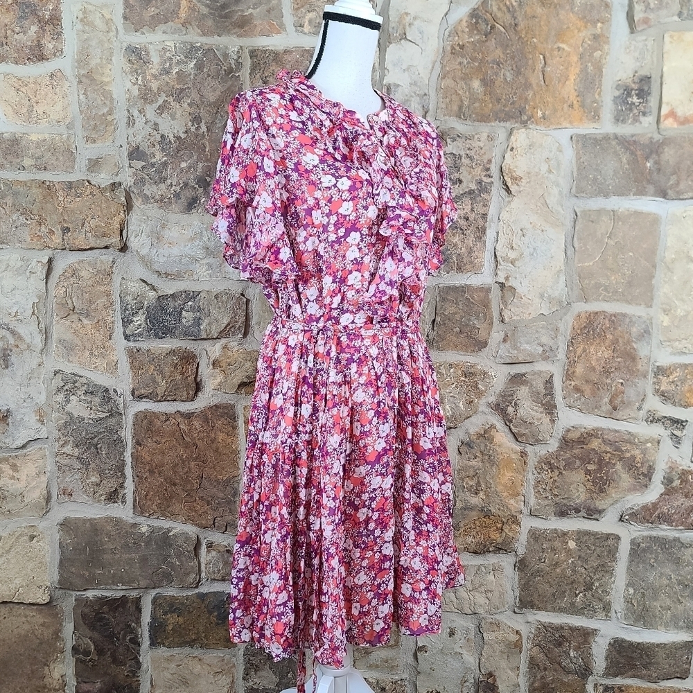 Shoshanna 12 Rylee Anfa Floral Dress - Picture 6 of 10